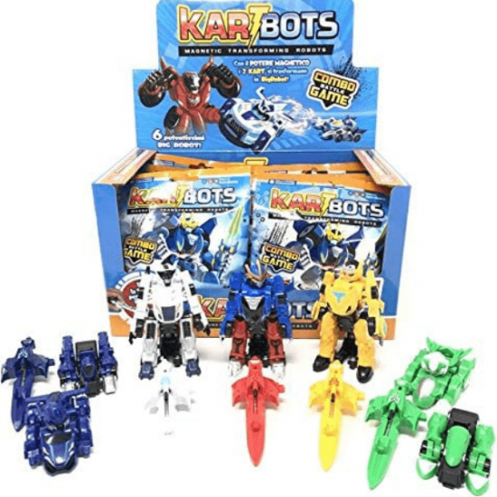 kartbots Magnetic Trasforming Robots 