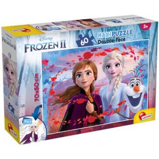 Maxipuzzle Frozen 2  Double-Face  60 Pezzi 