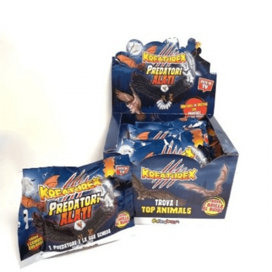 Predatori Alati Kreaturex  12 Bustine Senza Nessun Doppione Collezione Completa 